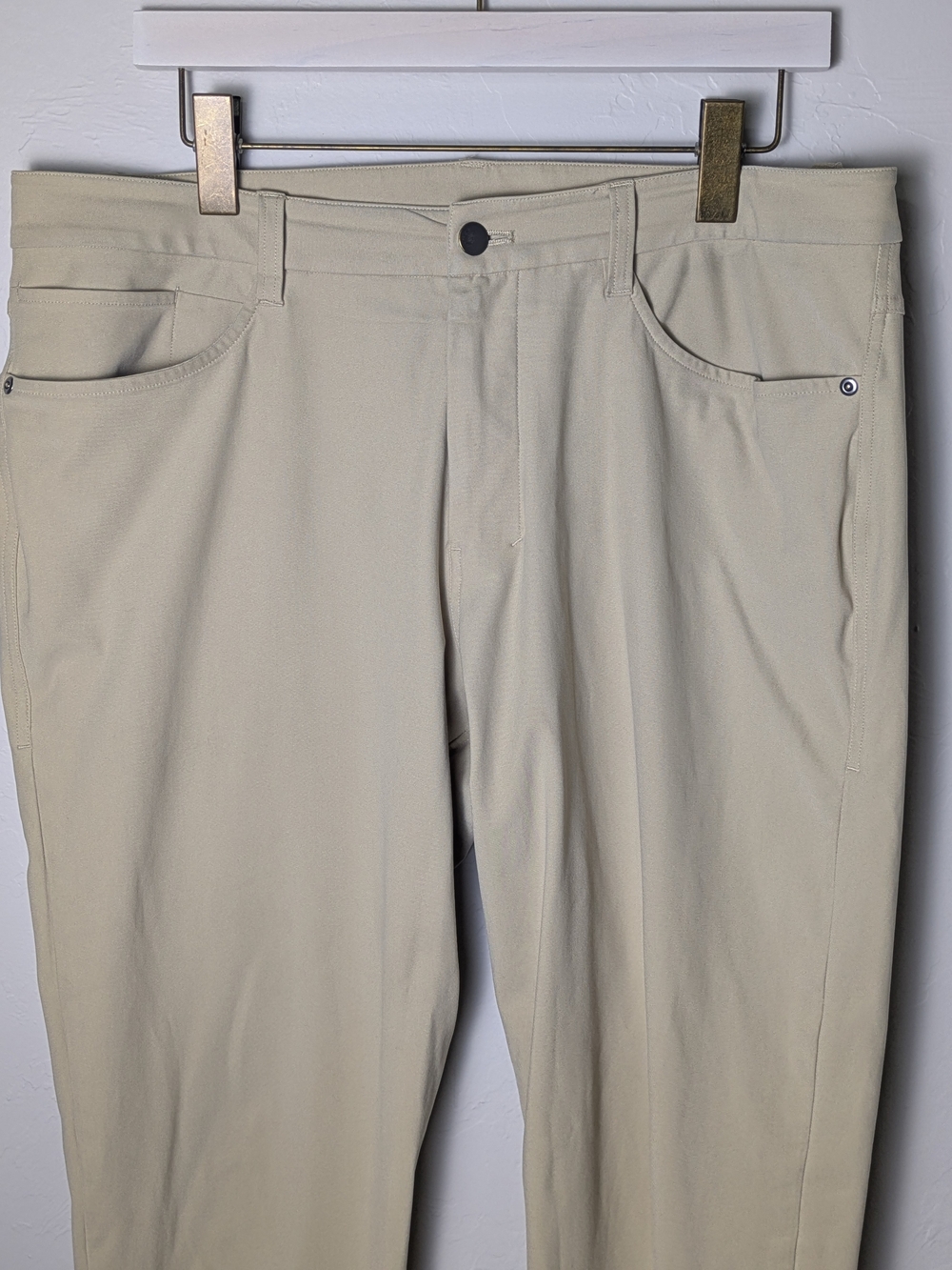 lululemon ABC Slim Fit Five Pocket Pant 34 WarpStreme Everyday Casual Travel
